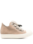 Rick Owens Jumbo Laced Sneakers Flesh/Milk