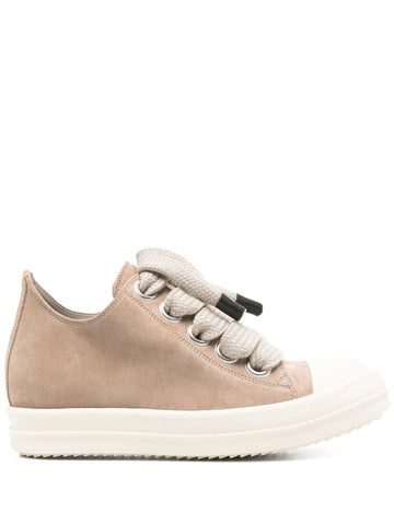 Rick Owens Jumbo Laced Sneakers Flesh/Milk