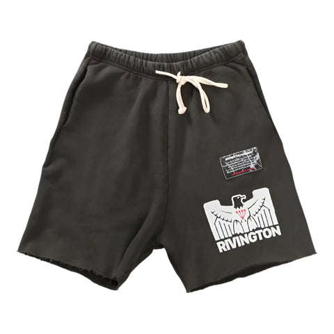 RRR123 Flag Track Shorts | Black