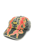 RRR123 Lambs Baseball Cap - Black