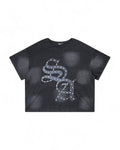 PIETRA SA LOGO BLACK TEE