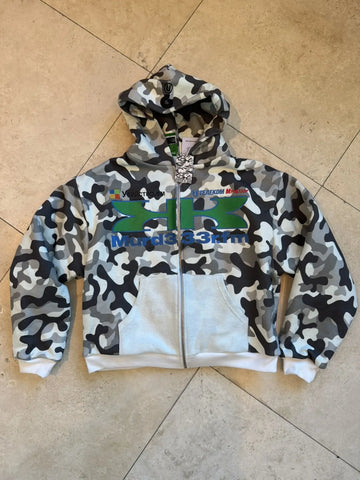 COMPLEXCON MURDER FM GREEDY UNIT HOODIE CAMO