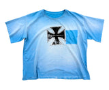 Sky Blue Iron Spine Tee