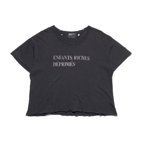 ENFANTS RICHES DÉPRIMÉS CLASSIC LOGO T-SHIRT BLACK