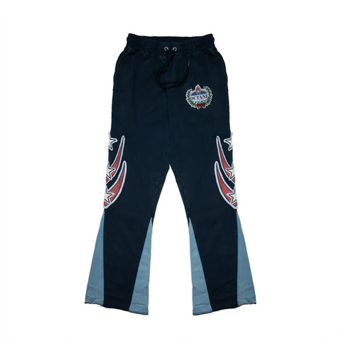 OCTANE HEAVYWEIGHT HOCKEY FLARE JOGGERS (BLUE)