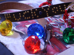 Casino Light Studded Genuine Cow Leather Belt (1 of 1)