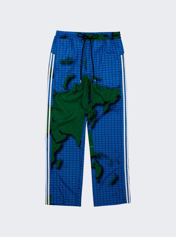 Just Don Globe Pants Blue Green