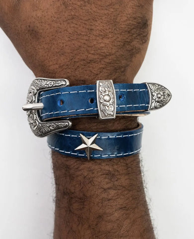 BELT BRACELET BLUE