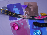 Tess Florial Studded Genuine Cow Leather Belt (1 of 1)