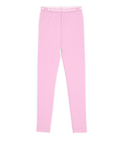 CHROME HEARTS LEGGINGS BABY PINK