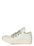 Rick Owens Jumbo Lace Sneaks Milk/Milk