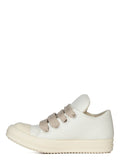 Rick Owens Jumbo Lace Sneaks Milk/Milk