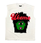 Rockstar Universe Cut-Sleeve White