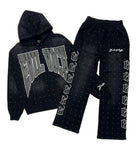 EVIL VICE RHINESTONE OVERDOSE HOODIE