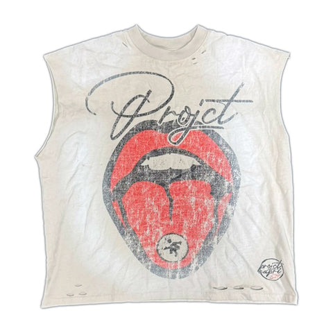 Project Capri Rockstar Cut Tee