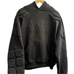Satoshi Nakamoto Moto Hoodie Black