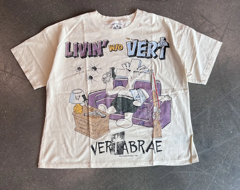 Vertabrae Living Without Vert Tee