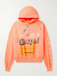 RRR 123 Gospel Logo-Print Sparkle-Embellished Cotton-Jersey Hoodie