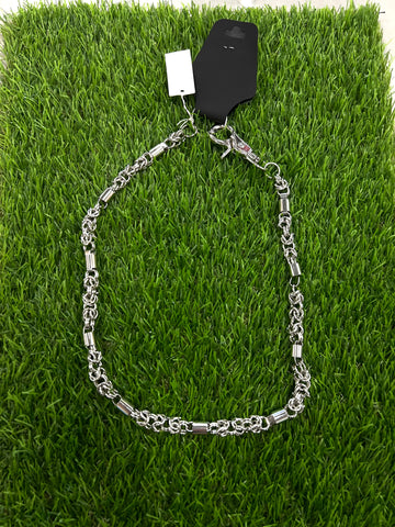 Stainless Steel Knitting Hoop Wallet Chain