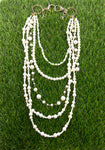 5 PEARL WALLET CHAIN