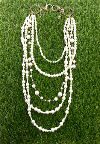 5 PEARL WALLET CHAIN