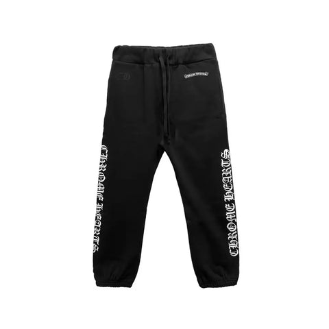 Chrome Hearts Side Run Logo Sweats Black