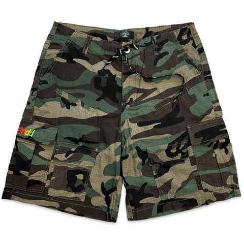 HMDD Utility Cargo Shorts Camo