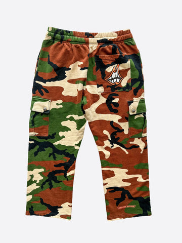 Chrome Hearts Matty Boy Camo Cargo Sweatpants