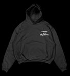 Sorry I Was Trapping Charcoal Grey Vintage Angel Hoodie