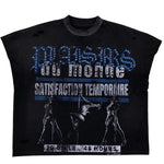 "Luxure" Cut Off Tee