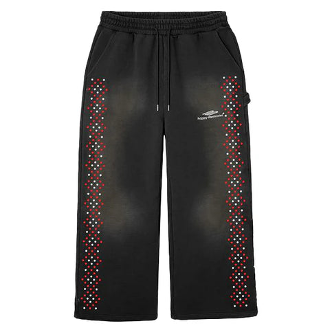 Hmdd Crystal Sweatpants washed Black