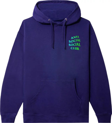 Anti Social Social Club Cancelled (Again) Hoodie 'Purple'