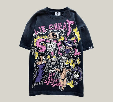 Warren Lotas “Lie Cheat Steal” T-Shirt