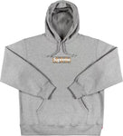 Supreme x Burberry Box Logo Hooded Sweatshirt 'Heather Grey'