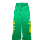 Chrome Hearts Sports Mesh Varsity Pants Green Yellow