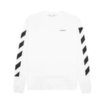 Off-White Diag Helvetica Skate Long-Sleeve Tee 'White/Black'