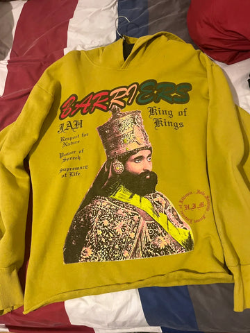 Barriers Selassie Hoodie Yellow