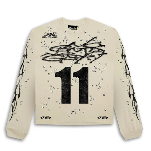 Hellstar Studios Moto Cross Longsleeve T-Shirt 11