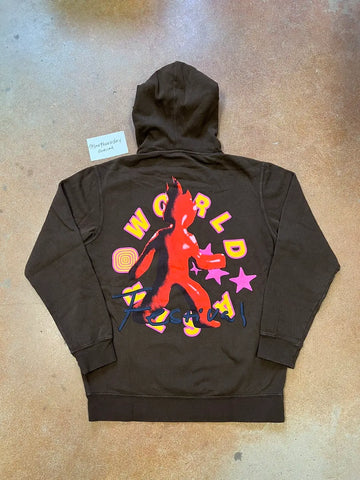 Travis Scott Astroworld 2021 Flame Guy Hoodie