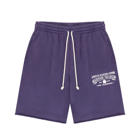 ADG Shorts Washed Purple