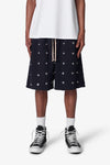 MNML ALL OVER BUTTON SHORTS