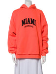 Balenciaga Miami Logo Orange Hoodie