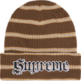 Metallic Stripe Beanie