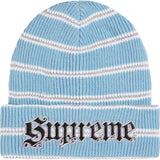 Metallic Stripe Beanie
