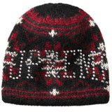 Studded Fair Isle Beanie