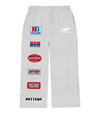 Bottega Desires Patch Sweats Gray