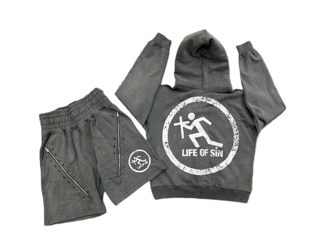Smoke Grey Star Short