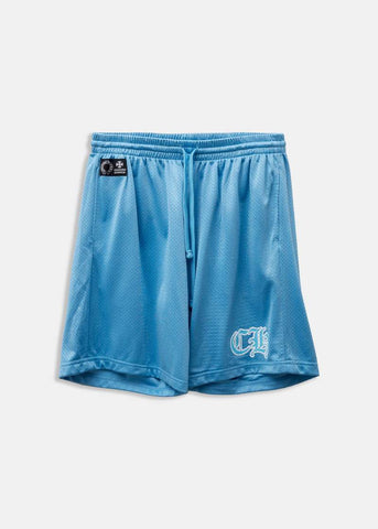 Chrome Hearts Sports Mesh Varsity Shorts Blue