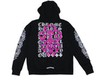 Chrome Hearts Eye Chart Dagger Zip-Up Hoodie Black