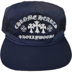 Chrome Hearts Gas Station Hat Triple Cross Navy